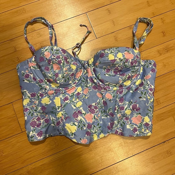 NWOT For Love and Lemons Charlene Top - Picture 5 of 6